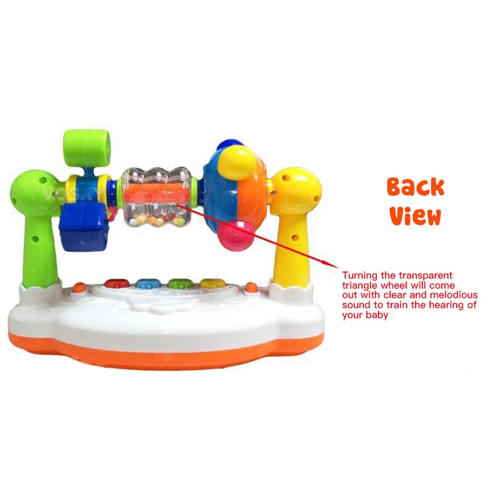 Пианино Интересные музыкальные игрушки геометрический раннее образование яркие