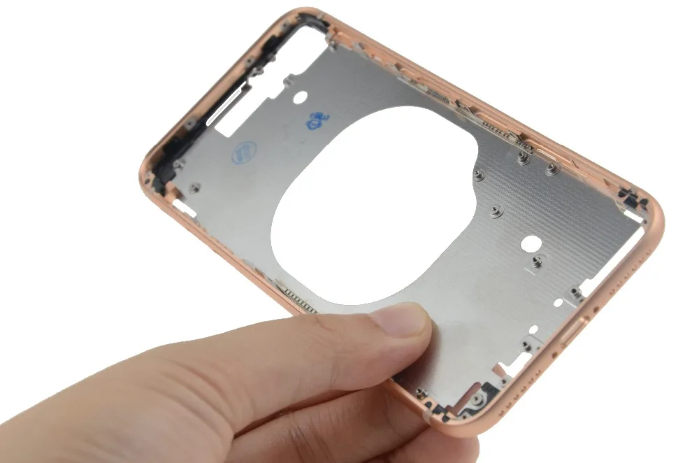 Корпус для задней панели iphone X средняя Рамка iPhone 8 8P Plus с боковыми кнопками|Корпусы