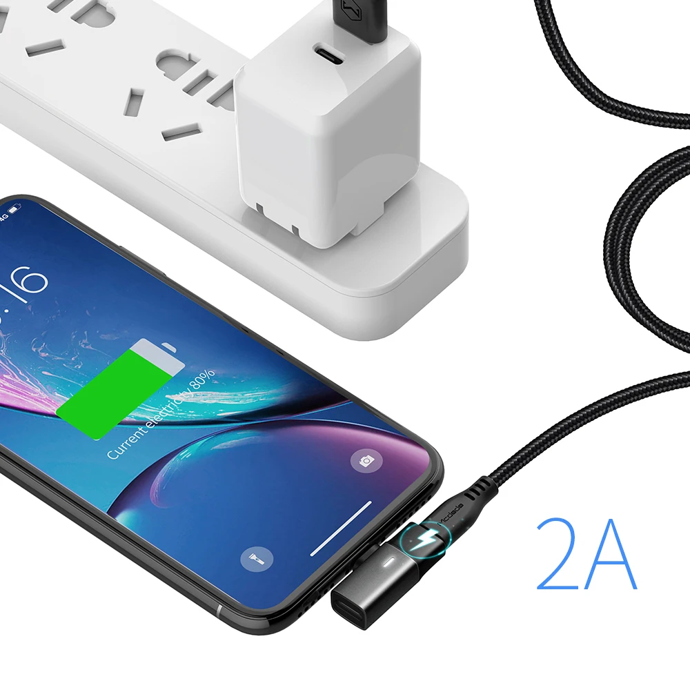 Black Mcdodo аудио Aux адаптер для iPhone Xs Max Xr X 8 7 наушников разъем OTG кабель для двойной Lightning сплиттер конвертер - Цвет: Black
