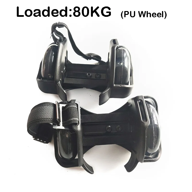 80kg PU black Мигающая обувь для катания на роликах; маленький вихревой шкив; флэш-колесо; роликовые коньки; спортивные роликовые коньки; обувь для детей и взрослых - Цвет: 80kg PU black