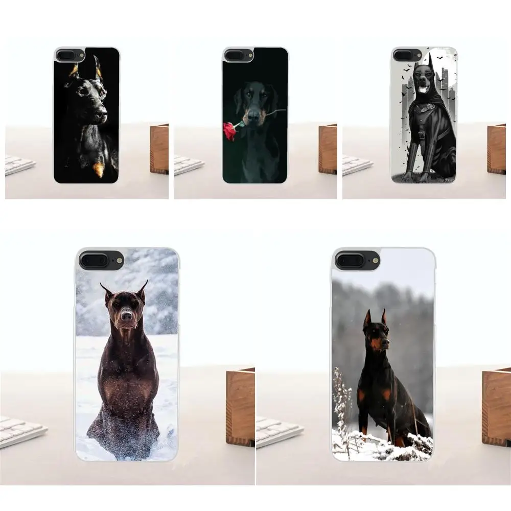 Bixedx для huawei Honor mate 7 7A 8 9 10 20 V8 V9 V10 G Lite Play Mini Pro P смартфон с мягким дизайном Doberman