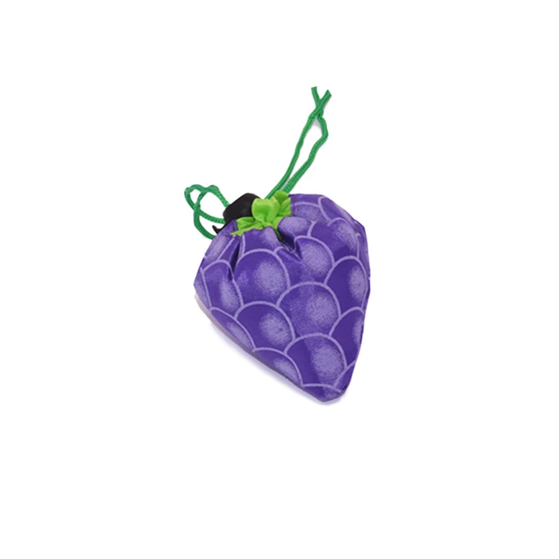 Grape Лидер продаж овощи фрукты Роза перерабатываемая Proable детская игрушка дорожная пляжная сумка для хранения покупок - Цвет: Grape