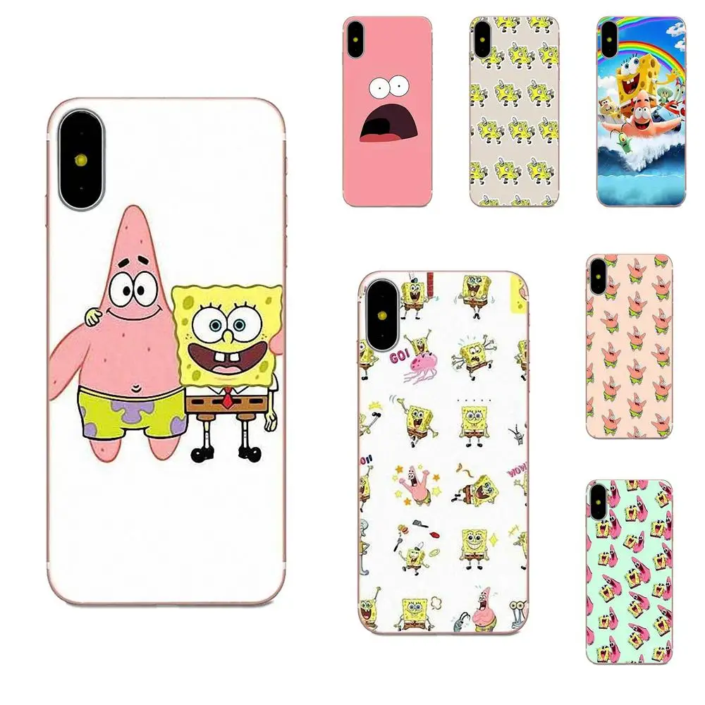 Губка Боб и Патрик для Galaxy J1 J2 J3 J330 J4 J5 J6 J7 J730 J8 2015 2016 2017 2018 мини Pro Мягкий ТПУ чехол