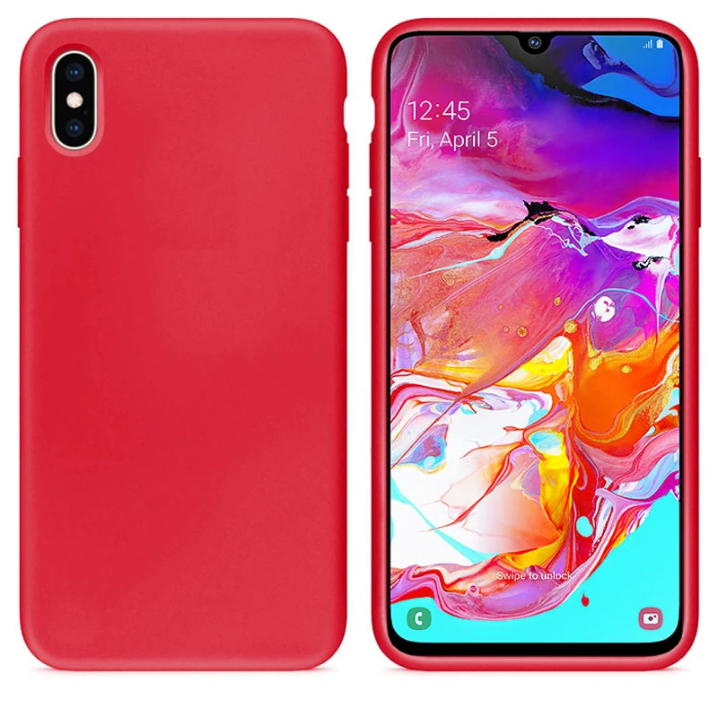 Мягкий чехол из ТПУ для Samsung Galaxy Note 8 9 5 A7 A6 A8 J4 J6 Plus A9 J8 J2 Core Pro 2018 A750 A750F утолщенный