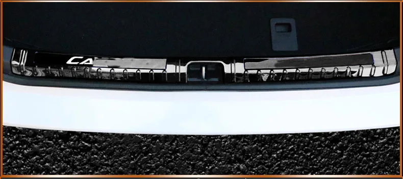Lsrtw2017 отделка багажника автомобиля из нержавеющей стали для toyota camry xv70