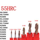 Концевые фрезы из карбида вольфрама с 2 канавками HRC55, HRC65, HRC50, 12346810 мм