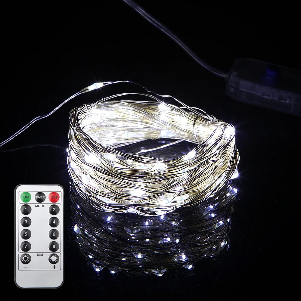 Декоративная USB гирлянда 5 м 10 м|Светодиодная лента| |
