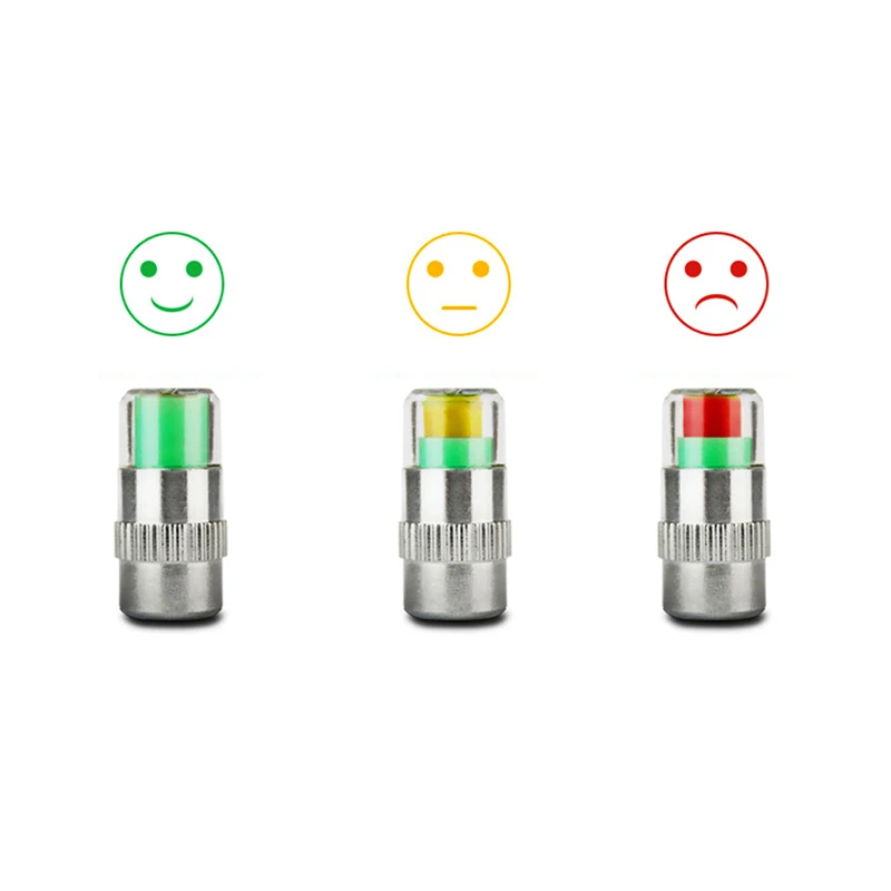 Tire Pressure Detecting Cap Visible Alarm Monitor Indicator Car Accessories for Mazda 2 3 5 6 CX5 CX7 CX9 Atenza Axela Skoda Byd |