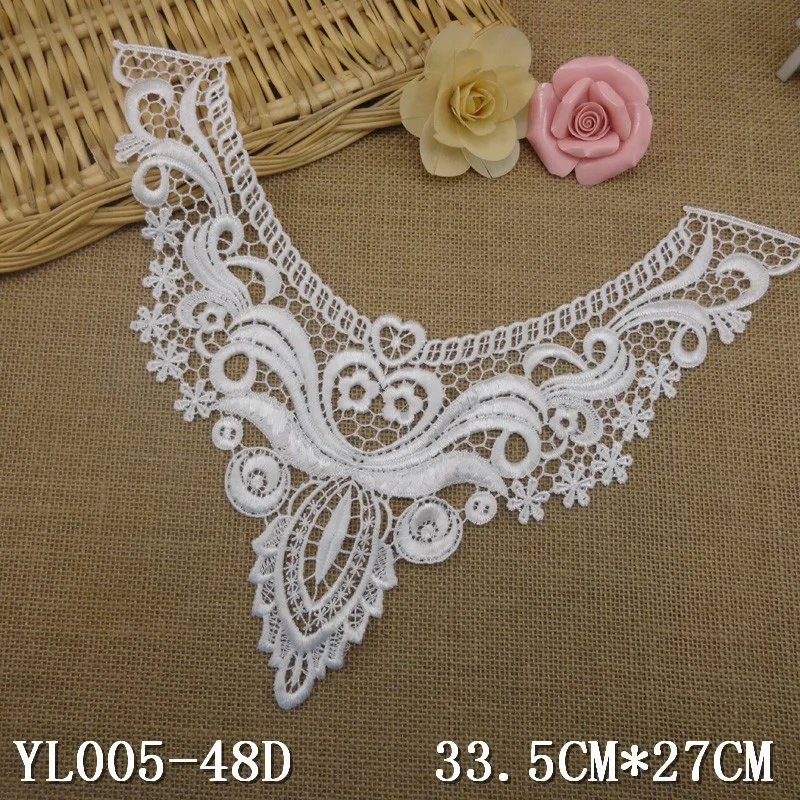 Горячая продажа 2016 1 шт./лот Последние одежда швейные аксессуары Белый Вышивка