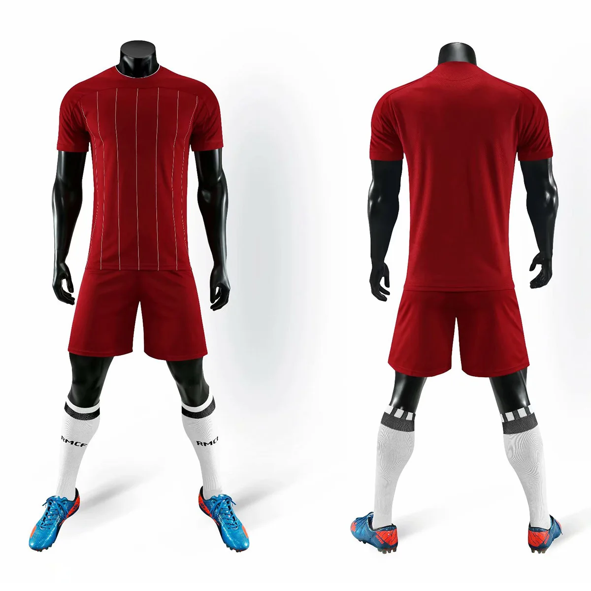 19 20 Новые футбольные костюмы для взрослых и детей тренировочные бега