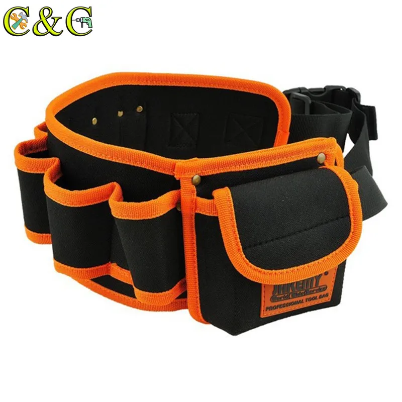 Tool Bag With Cover High Quality Tool Belt for Screwdriver Pouch Durable Waist Tool Holder Adjustable Electric Drill Bag