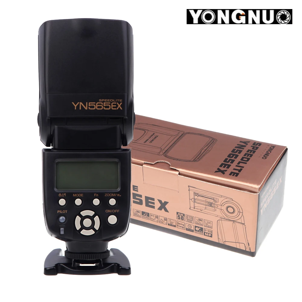 YN565EX TTL многофункциональная Вспышка Speedlite i пульт GN 58 для Nikon D90 D7000 D5100 D3100