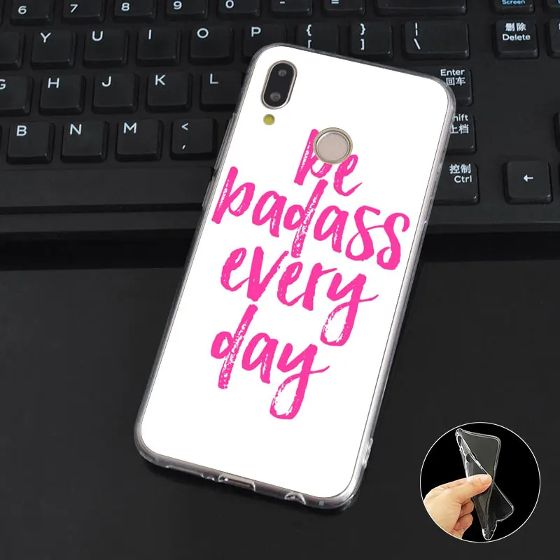 DREAMFOX K087 feminista задира Мягкие TPU силиконовый чехол для huawei Honor 6A 6C 7X9 10 P20 Lite pro P Smart |