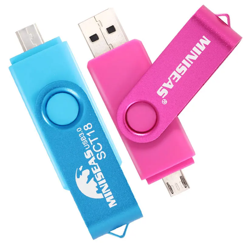 Новый Usb 3 0 miniseas OTG USB флешка 8 ГБ 16 32 64 128 флешки высокая скорость Флеш накопитель