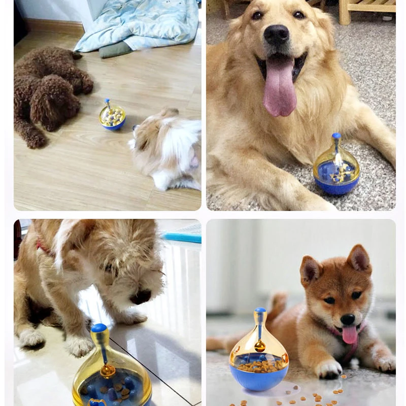 Новый S/L Забавный Кот Игрушка улучшая IQ Pet тумблер утечка питатель обучение игры