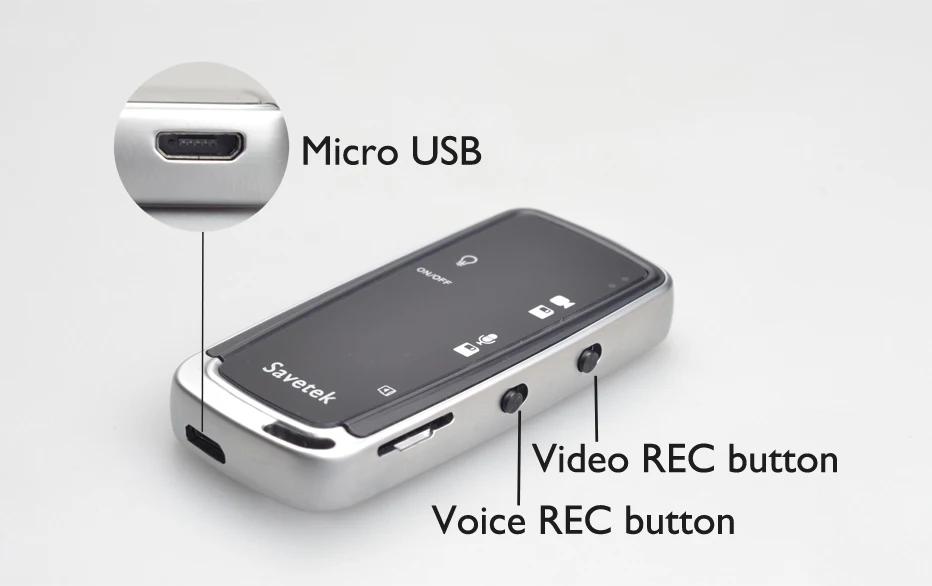 Savetek мини USB ручка цифровой видео Диктофон поддержка Micro SD карты с камерой видеокамера 480P OTG кабель для телефона Android