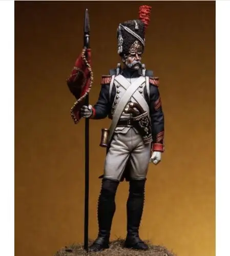 1/24 75 мм Grenadiers of the Guard West Игрушечная модель из смолы миниатюрный набор unassembly