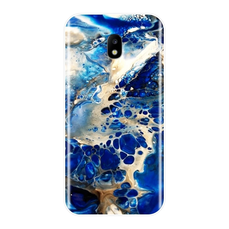 Задняя крышка для Samsung Galaxy J4 J6 J8 Plus 2018 J3 J5 J7 2015 2016 2017 силиконовый мраморный чехол