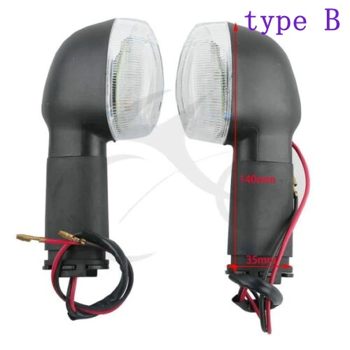 

Motorcycle Universal Short/Long Plastic LED Turn Signal Light For YAMAHA YZF R1 R6 FZ1 FZ6 New