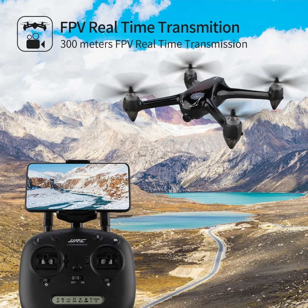 JJRC X8 RC Дрон с камерой 1080P 5G Wifi FPV Профессиональный GPS позиционирование