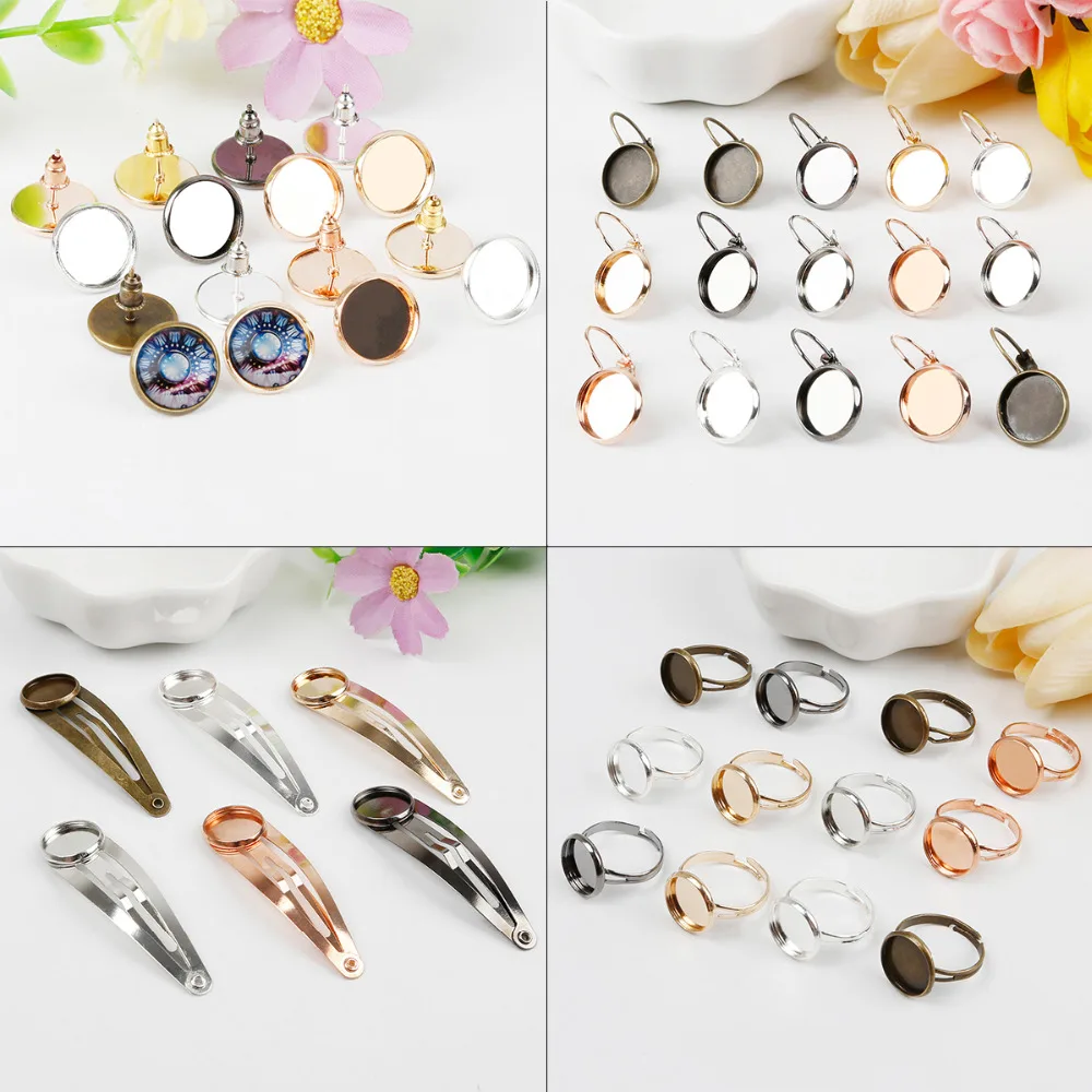 Пустые Базовые оправы для ювелирных изделий Классическая серия изготовления