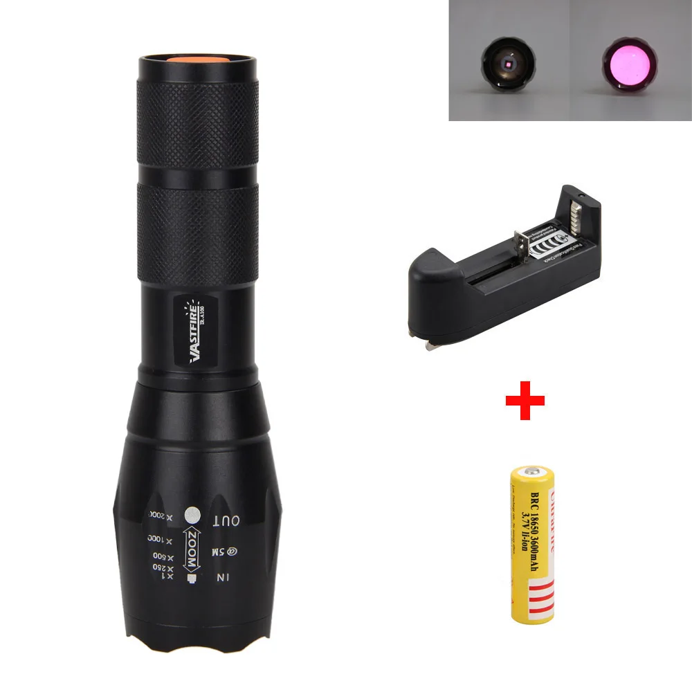 ИК фонарь онарик Vastfire с функцией ночного видения 18650 нм 5 Вт|led flashlight torch|flashlight torchir