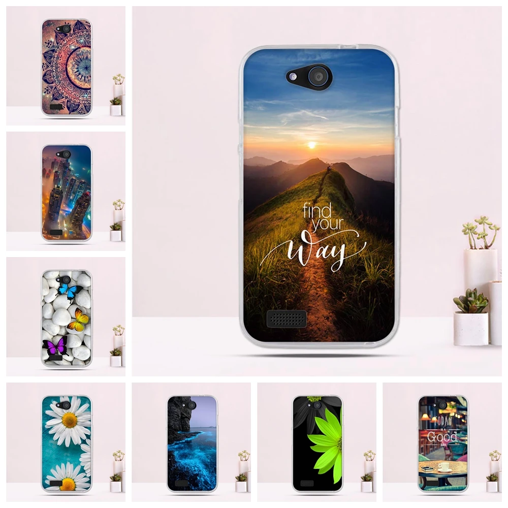 Силиконовый чехол для телефона из ТПУ ZTE Blade Qlux Q Lux 4G A430 3D роскошный милый