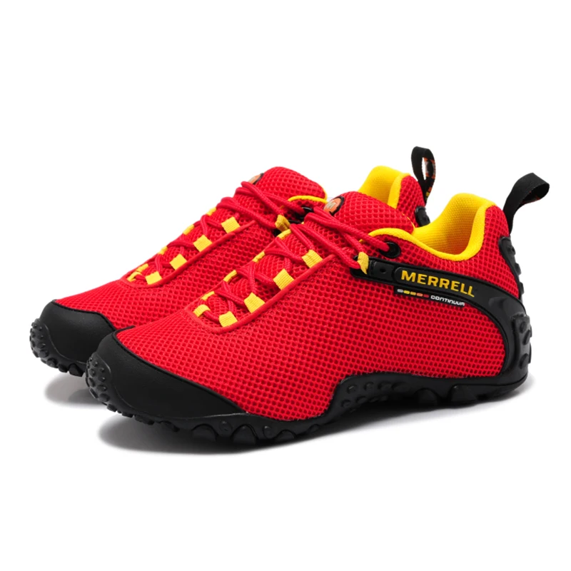 Оригинальный Merrell Для мужчин дышащая Отдых Открытый спорт сетки Треккинговые