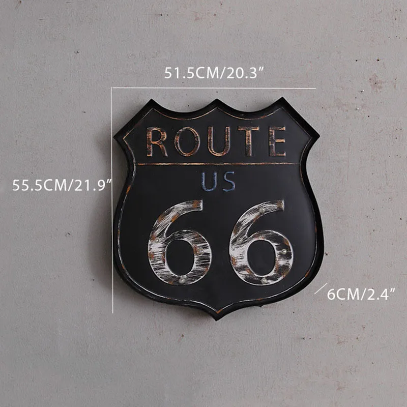 

European Retro Wrought Iron Light Wall Decoration Creative LED Letter Board Household Cafe Shop Bar Light Tag Hanging Decoration