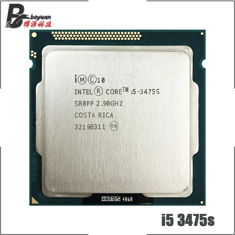 Процессор Intel Core 3475 i5 1155 s 2 9 ГГц четырехъядерный процессор с четырехъядерным