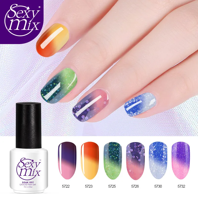 Гель Хамелеон для ногтей 6 шт./лот|Гель ногтей| |