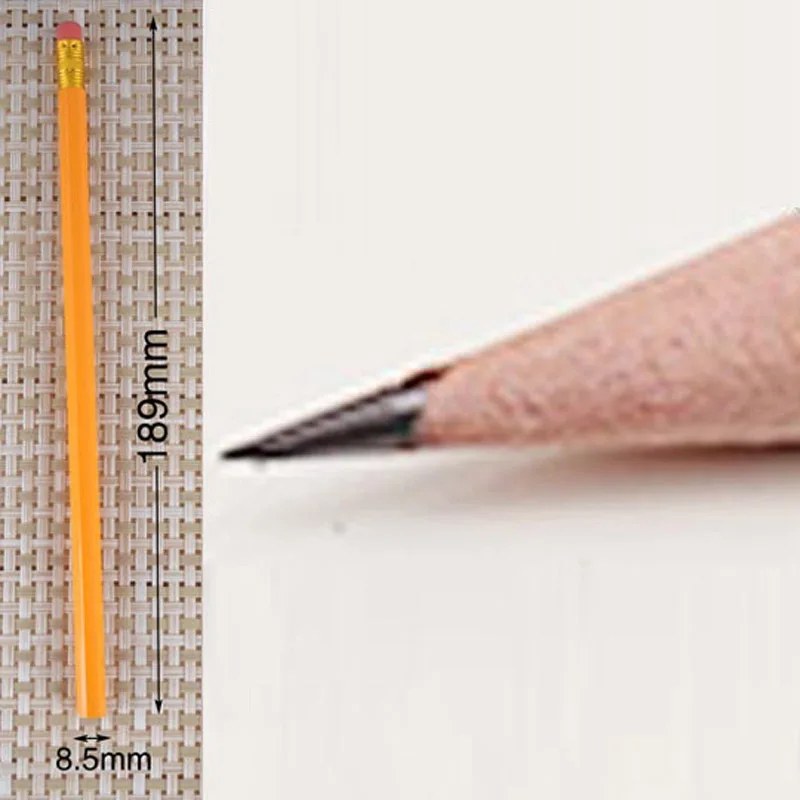 

50 pieces HB Pencils with Eraser Office & School Supplies Wooden Stationery Student fashion prize Gift Free shipping Papelaria