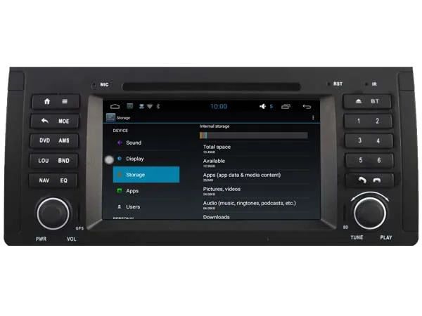 Android 5.1.1 Аудио dvd-плеер АВТОМОБИЛЯ ДЛЯ BMW E39/M5/X5/E53 gps Мультимедиа головное