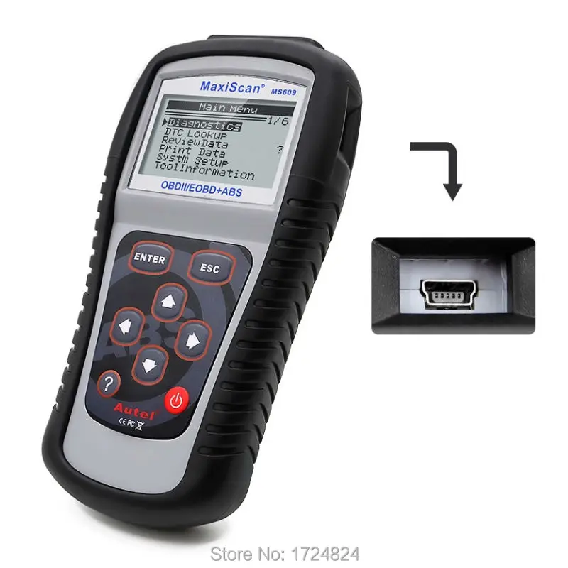 Новое Прибытие MaxiScan MS609 Авто Code Reader С Высоким Качеством MS 609 Быстрая Доставка|auto code