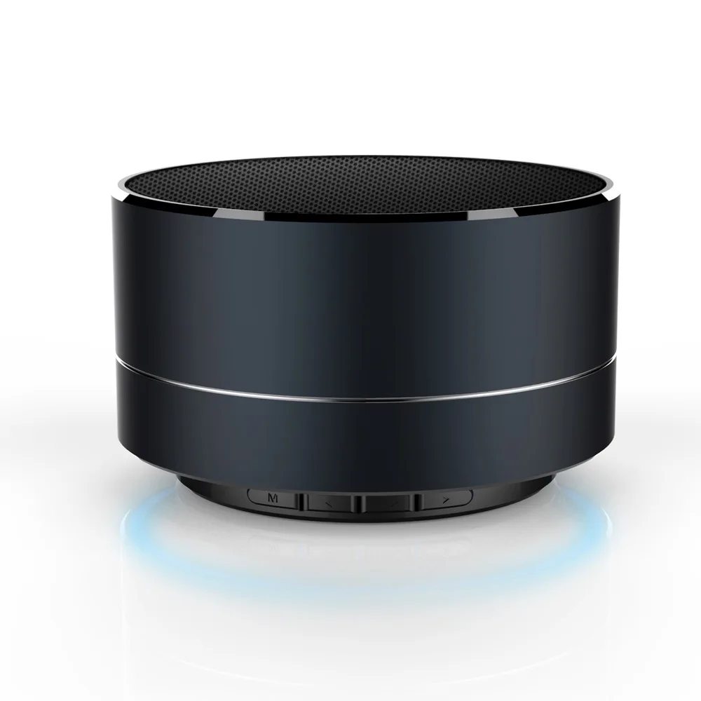 A10 Металлический Мини Портативный беспроводной Bluetooth динамик 3 Вт Suwoofer громкий с