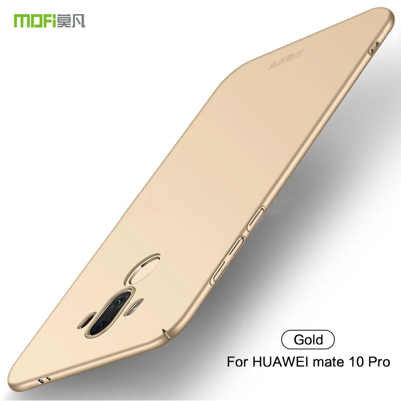 Для Huawei Mate 10 Pro задняя крышка чехол MOFi роскошная Жесткий Полный для Защита
