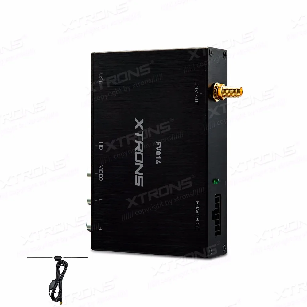 XTRONS FV014/Автомобильный цифровой DVB T/T2 Freeview ТВ тюнер/тройной