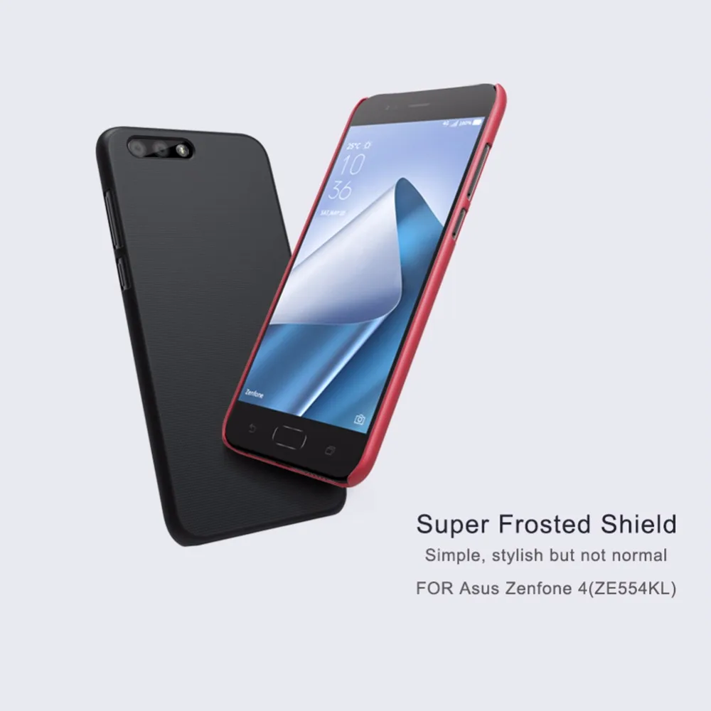 Для Asus Zenfone 4 ze554kl Nillkin матовый Защитный с жесткой задней панелью чехол для Nilkin