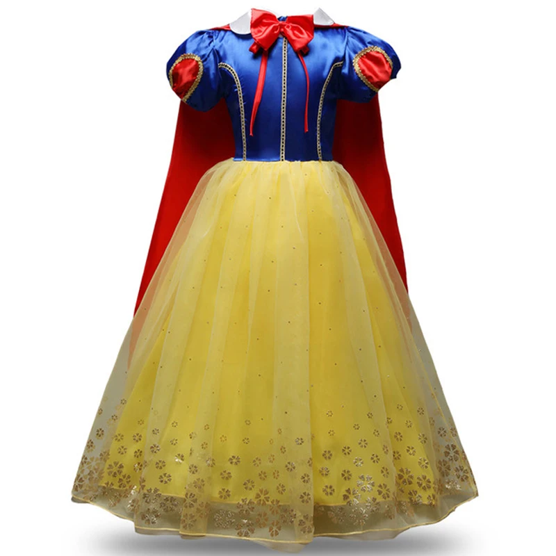New Snow White Easter Dress For Girls Party Children Carnival Costume Kids Princess Baby Long | Детская одежда и обувь