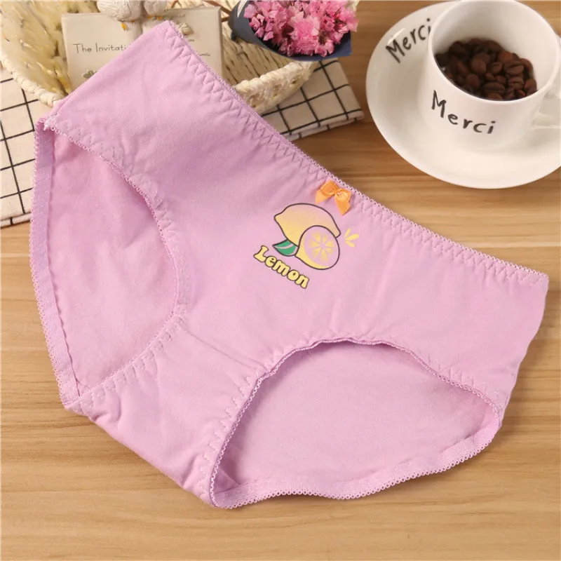 Трусы для девочек подростков 4 шт./лот из мягкого хлопка|kids underwear|girls underwear cottonkids