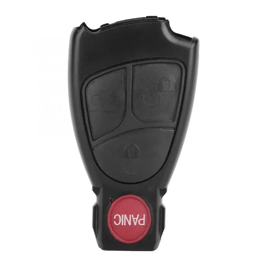 3+1 Button Replacement Black Smart Car Remote Entry Key Fob Case Shell Fit for Mercedes-Benz | Автомобили и мотоциклы