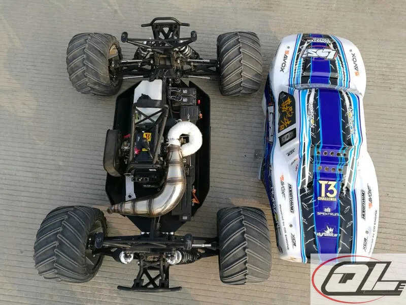 Детали rc 1/5 Losi XL (MTXL) 4WD RTR выхлопная труба с глушителем|rc parts|rc tuned piperc parts |