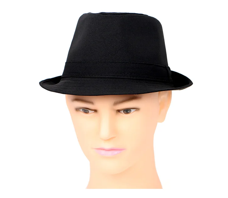 Лето Chapeu Fedora шляпа мужская мода хипстер шляпа Джокер ретро Британский джаз шляпа хип-хоп черная Панама сомбреро Hombre