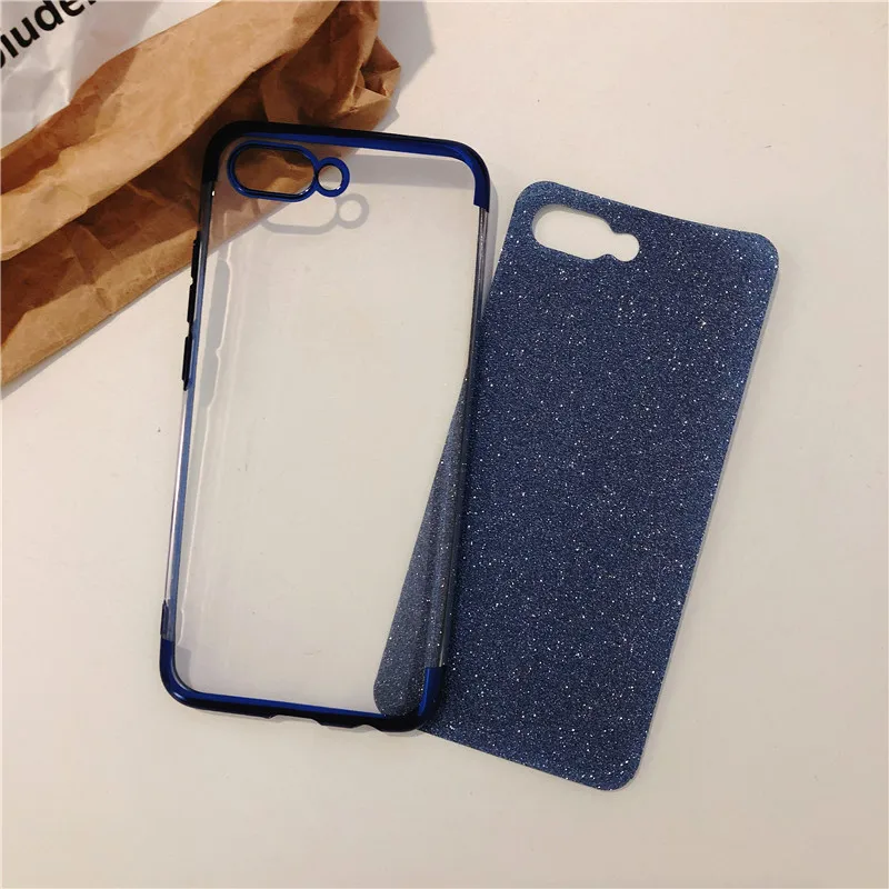 For Huawei Honor 10 10i 9 8 Lite Cover Soft Back Silicone TPU Glitter Case Y5 Y6 Prime 2018 Play P Smart Plus 2019 |
