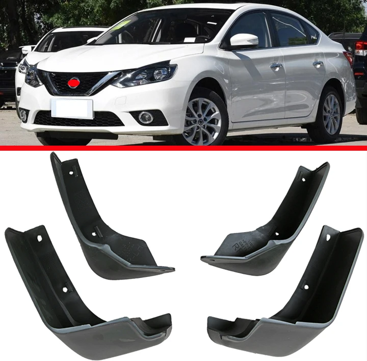 Брызговики для Nissan Sentra Sylphy B17 2013 2018 Pulsar седан брызговики грязеотталкивающие