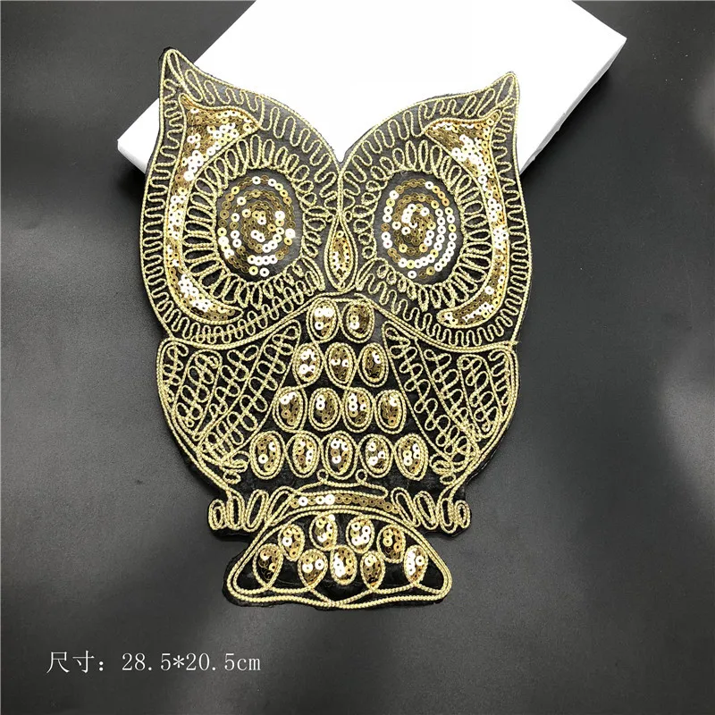 Детская клейкая накладка на заднюю панель Tiewei украшение одежды большая