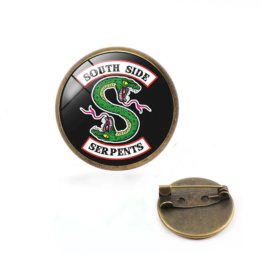 Металлические Булавки и броши с изображением ривердейла для женщин мужчин