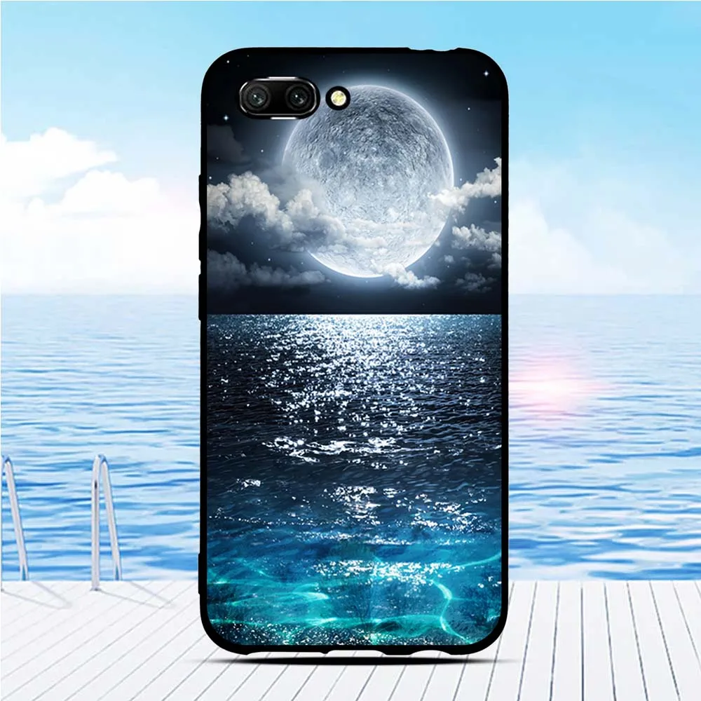 Cover For Huawei Honor 10 Case TPU Phone Fundas Coque Silicone Fashion 3D Print Honor10 Bumper 5.84 inch |