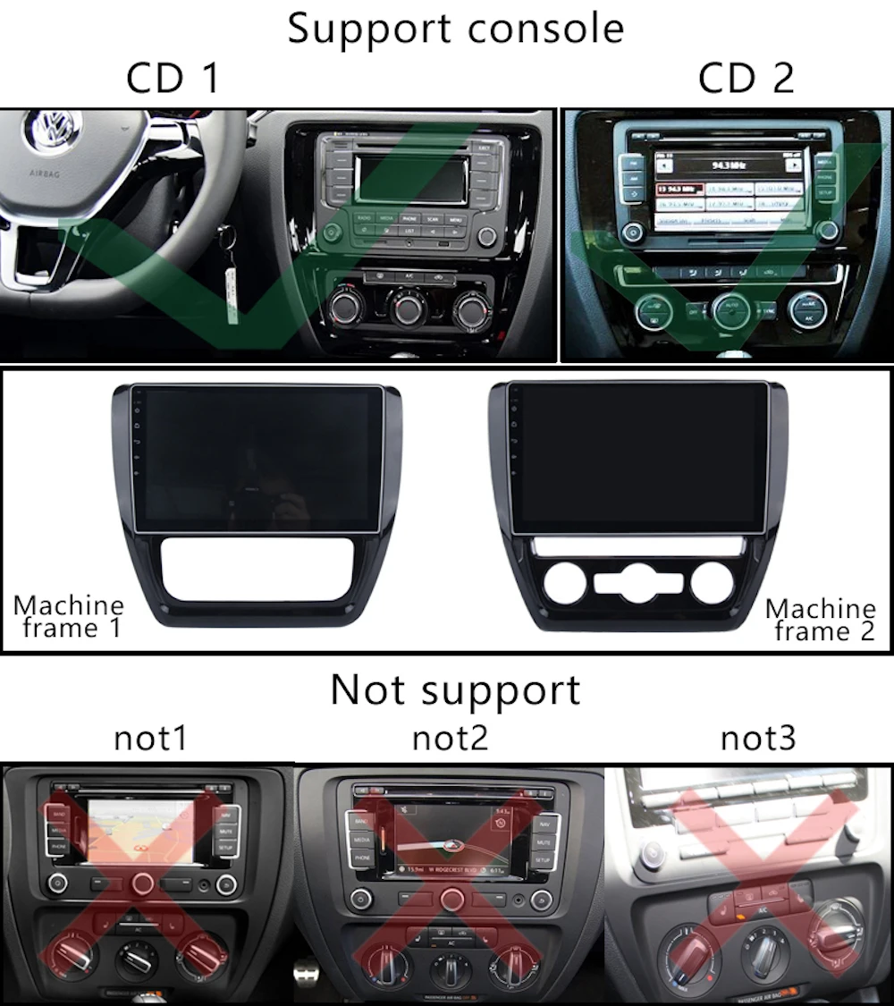 Автомобильный аудио gps для VW Jetta 2012 2013 Мультимедиа Android радио 10," Полный сенсорный экран стерео NAVI 4G wifi RDS USB