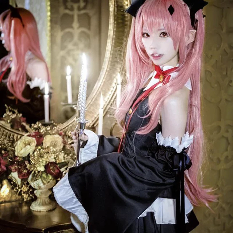 Аниме Серафим конца Owari no Seraph Krul Tepes униформа косплей костюм полный комплект